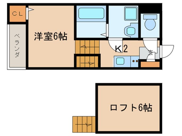 ドエル神野の物件間取画像